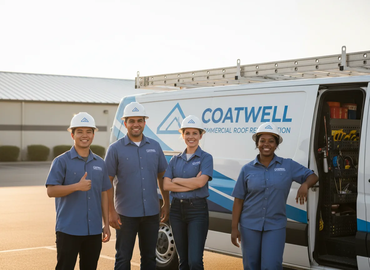Commercial roof coating company in Amity, MO